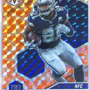 2021 Mosaic Ezekiel Elliott Prizm Reactive Orange #215 Cowboys