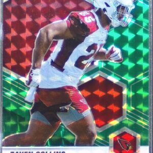 2021 Mosaic Zaven Collins Prizm Green RC #363 Cardinals