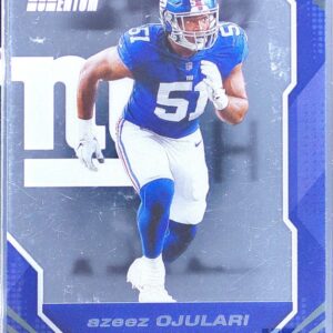 2021 Panini Chronicles Azeez Ojulari RC #PMR-40 Giants Playoff Momentum Rookies