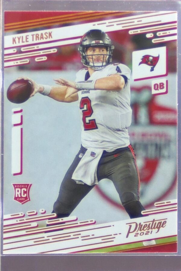 2021 Panini Chronicles Kyle Trask RC #207 Buccaneers Prestige Rookies Update