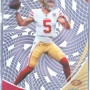 2021 Panini Chronicles Trey Lance RC #CVR-3 49ers Clear Vision Rookies