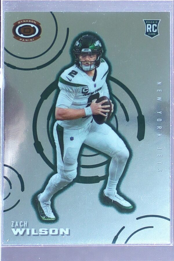 2021 Panini Chronicles Zach Wilson RC #D-2 Jets Dynagon Rookies