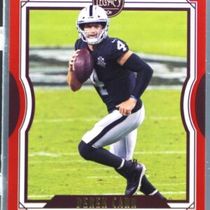 2021 Panini Legacy Derek Carr Red /299 #39 Raiders