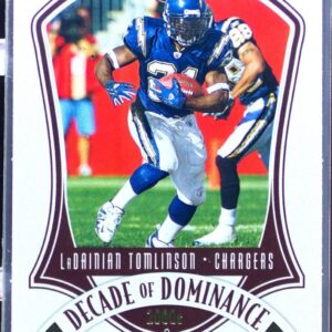 2021 Panini Legacy LaDainian Tomlinson #DD-14 Chargers Decade of Dominance