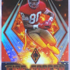 2021 Panini Phoenix Jerry Rice #FF-5 49ers Fire Forged