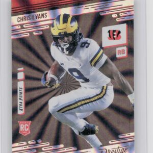 2021 Panini Prestige Chris Evans Xtra Points Sunburst #291 Bengals