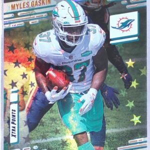 2021 Panini Prestige Myles Gaskin Xtra Points Astral #66 Dolphins