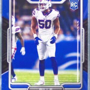 2021 Playbook Greg Rousseau Orange RC #153 Bills