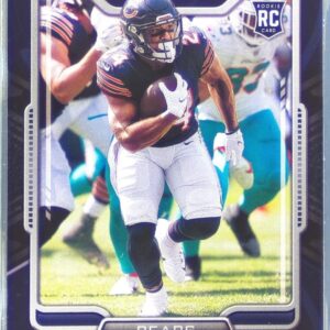 2021 Playbook Khalil Herbert Purple RC #196 Bears