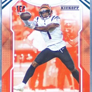 2021 Playoff Ja'Marr Chase Kickoff RC #205 Bengals