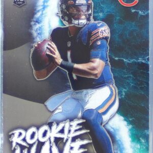 2021 Playoff Justin Fields RC #RW-JFI Bears Rookie Wave