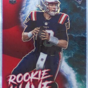 2021 Playoff Mac Jones #RW-MJO Patriots Rookie Wave Red