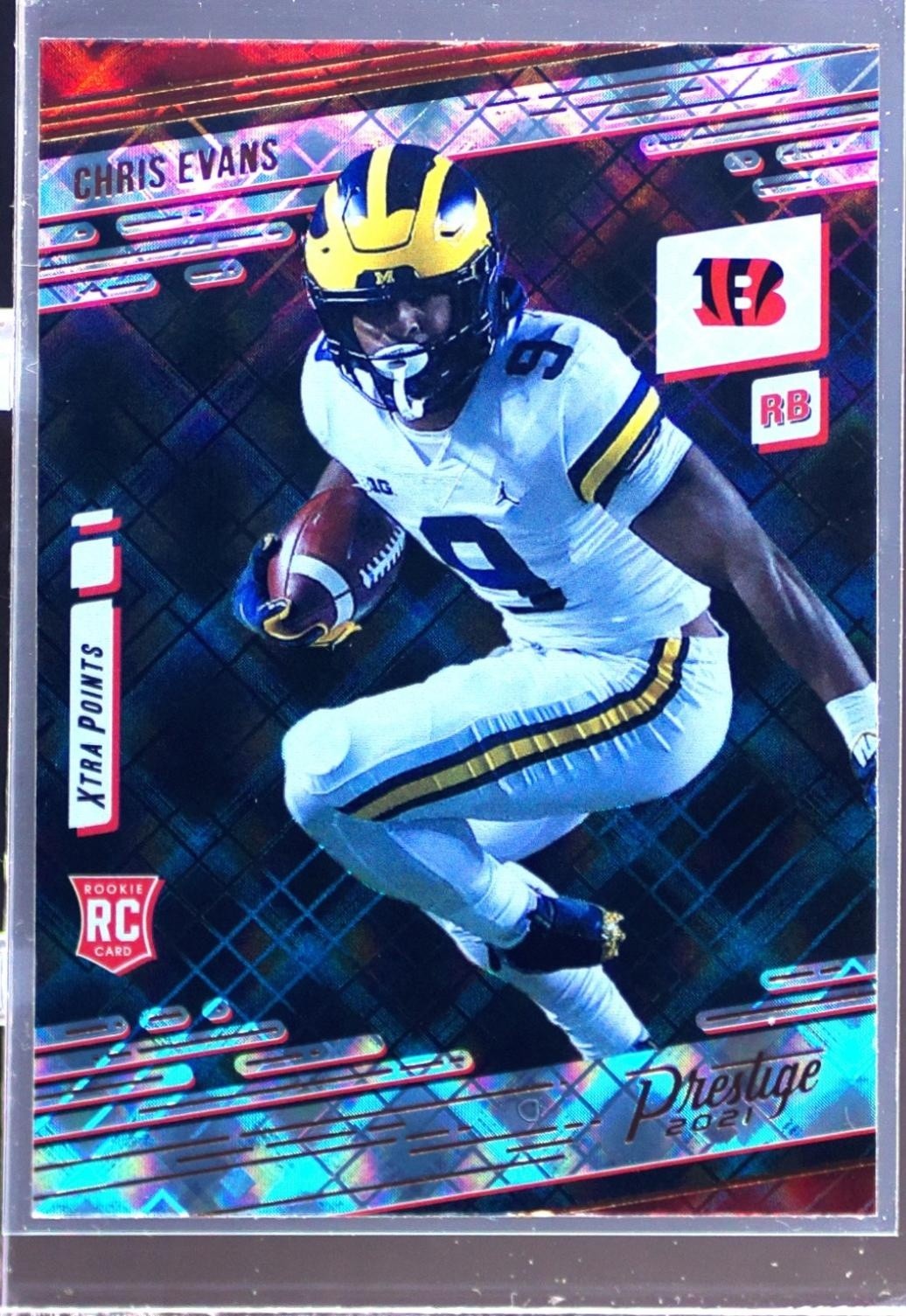 2021 Prestige Chris Evans Xtra Points Diamond RC #291 Bengals