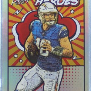 2021 Prestige Justin Herbert #HE-4 Chargers Heroes