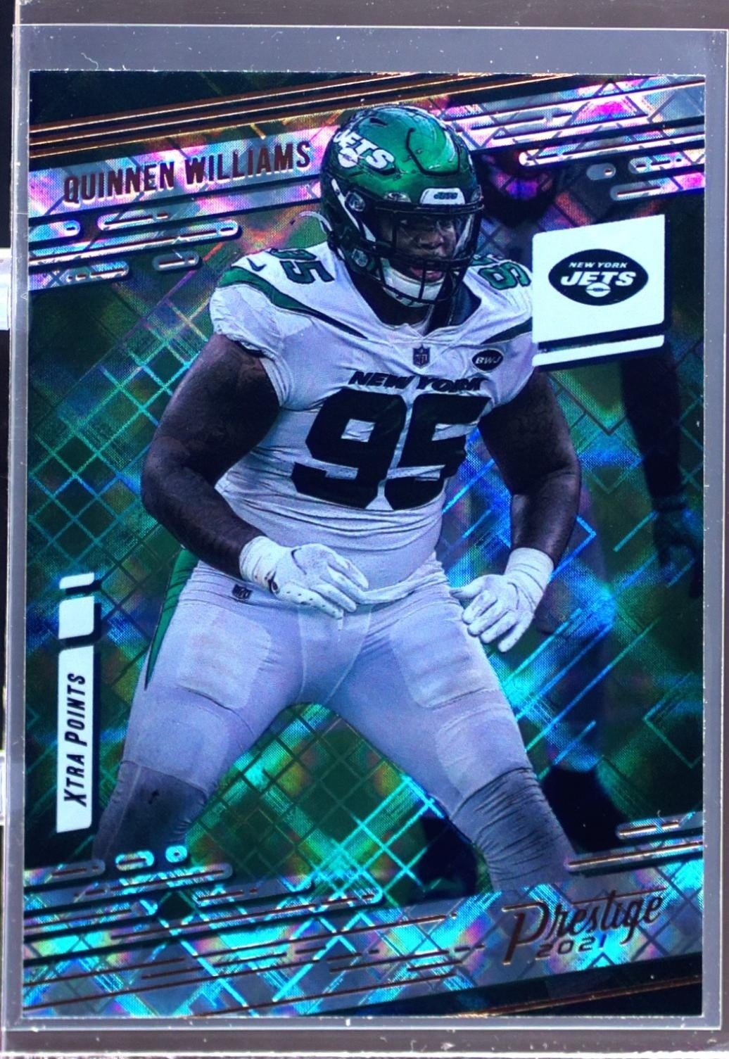 2021 Prestige Quinnen Williams Xtra Points Diamond #168 Jets