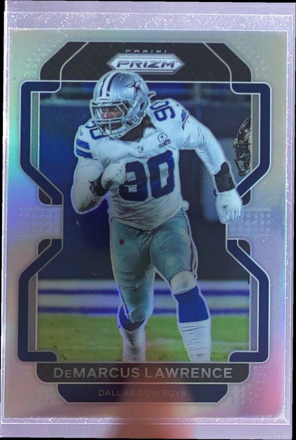 2021 Prizm DeMarcus Lawrence Silver #244 Cowboys
