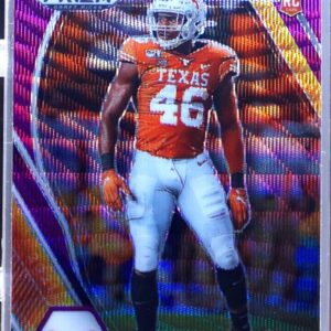 2021 Prizm Draft Picks Joseph Ossai Purple Wave RC #150 Longhorns