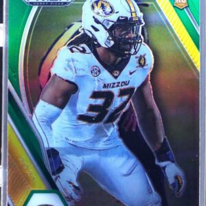 2021 Prizm Draft Picks Nick Bolton Green RC #148 Tigers