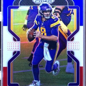 2021 Prizm Kirk Cousins Red White and Blue #128 Vikings