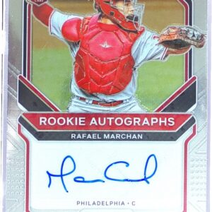 2021 Prizm Rafael Marchan Auto RC #RA-RM Phillies Rookie Autographs