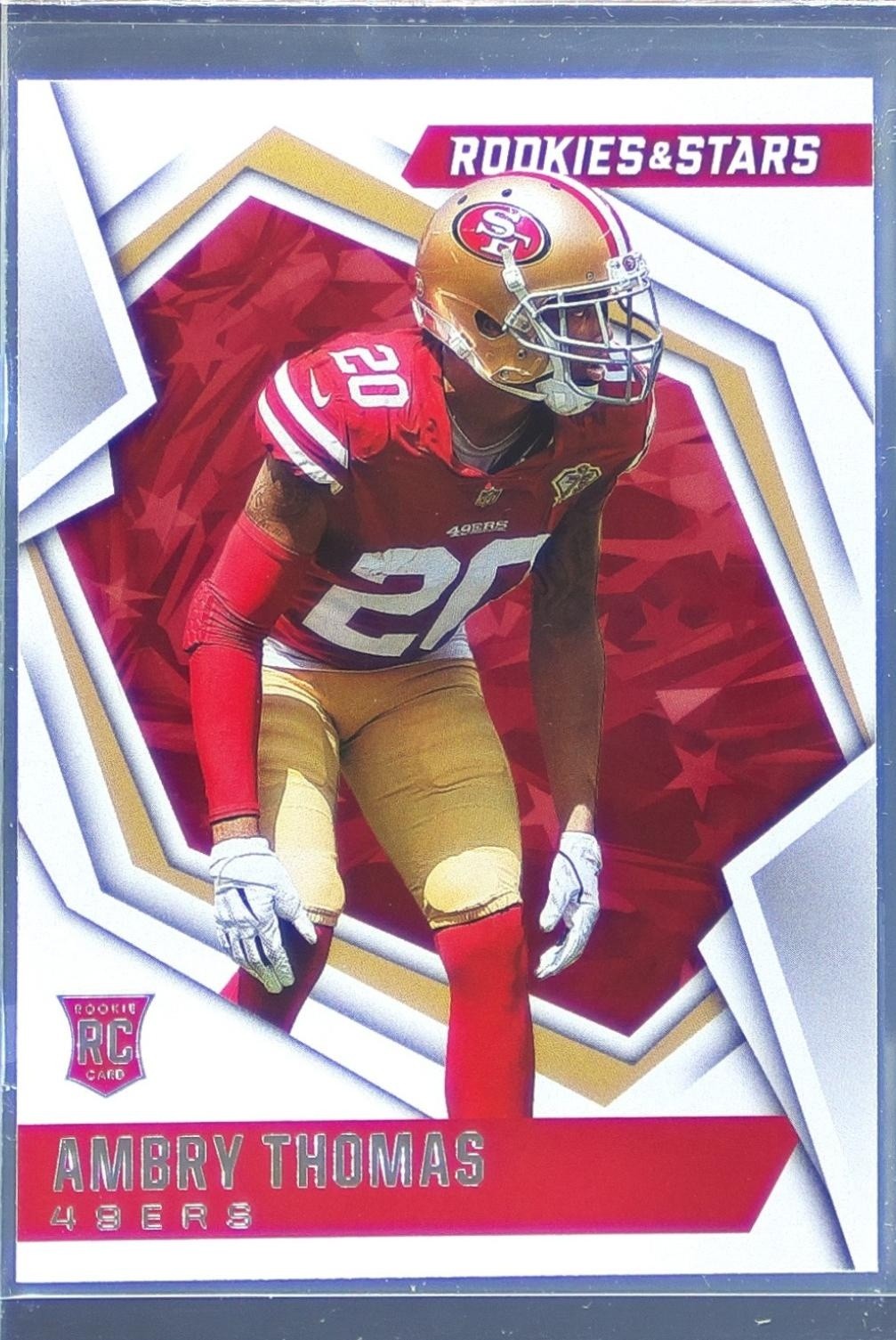 2021 Rookies & Stars Ambry Thomas RC #196 49ers