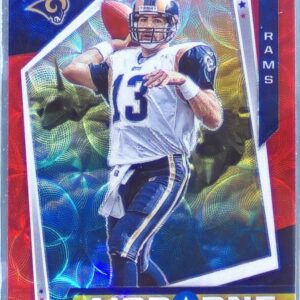 2021 Rookies & Stars Kurt Warner #AB-28 Rams Airborne Red Circles