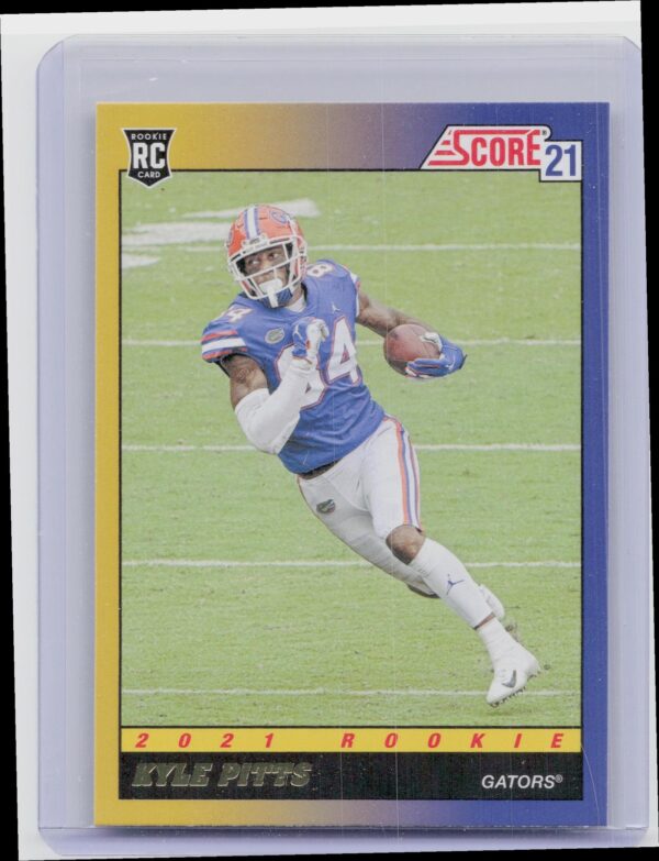 2021 Score Kyle Pitts #TB6 Gators 1991 Throwback