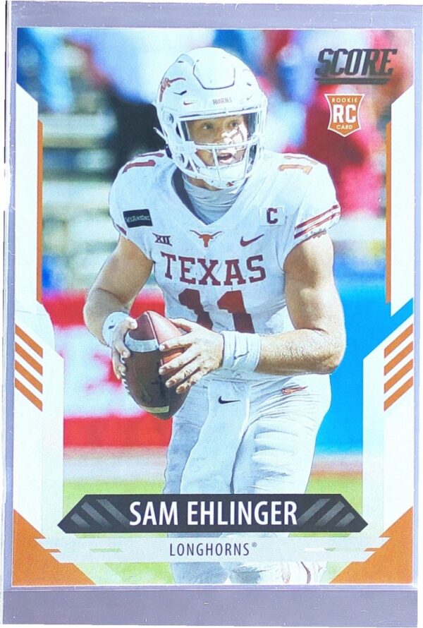 2021 Score Sam Ehlinger RC #362 Longhorns