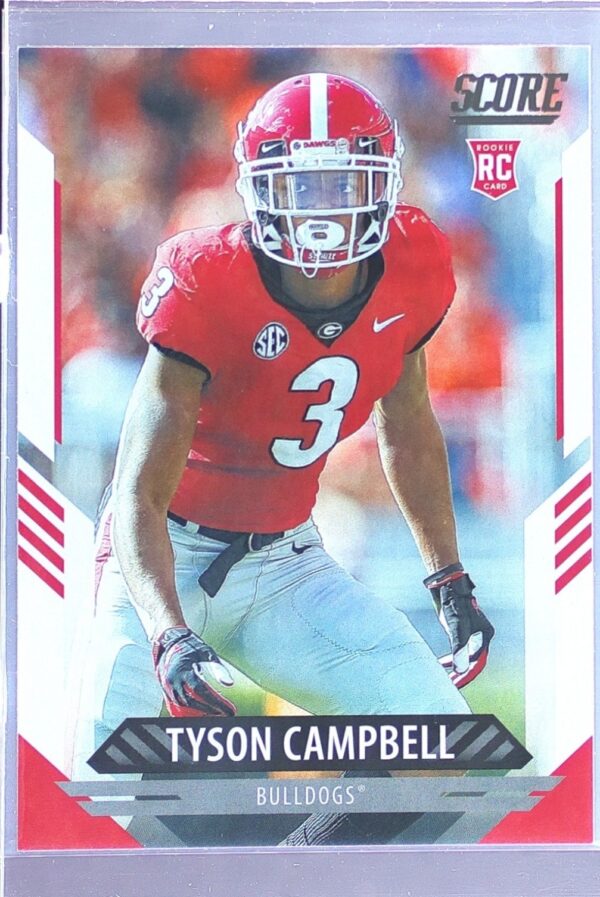2021 Score Tyson Campbell RC #394 Bulldogs