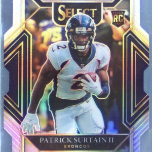 2021 Select Patrick Surtain II Silver Prizm Die Cut RC #285 Broncos