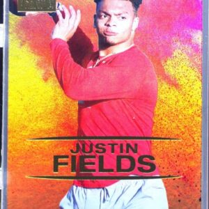 2021 SkyBox Metal Universe Champions Justin Fields #S-13 Skybox Premium