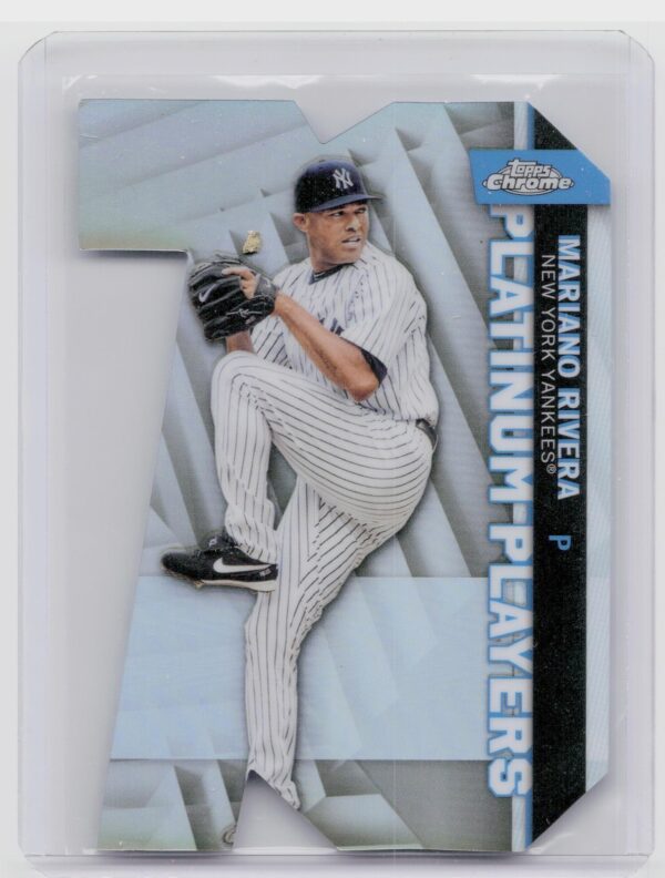 2021 Topps Chrome Update Mariano Rivera #CPDC-16 Yankees Platinum Player Die Cut