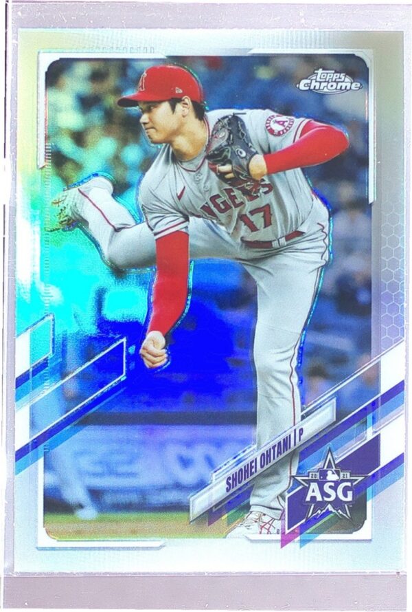 2021 Topps Chrome Update Shohei Ohtani #ASG-4 Angels 2021 All Star Game