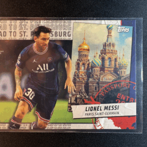 2021 Topps Uefa UCL Road to St. Petersburg Lionel Messi RSP-18
