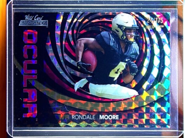 2021 Wild Card Alumination Rondale Moore SN175 #OC-20 Boilermakers Ocular Single