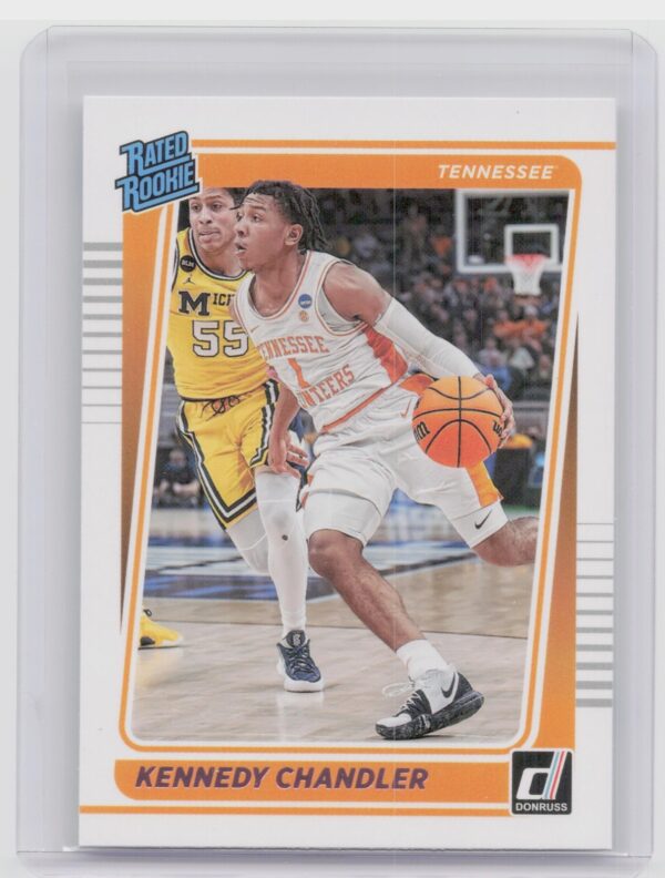 2022-23 Panini Chronicles Donruss Rated Rookie Draft Picks Kennedy Chandler RC