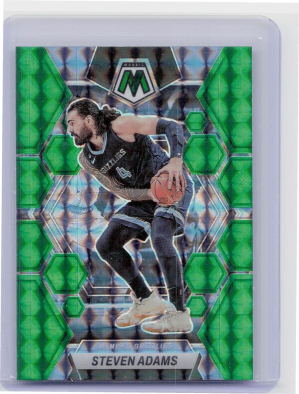 2022-23 Panini Mosaic Steven Adams Green #140 Grizzlies