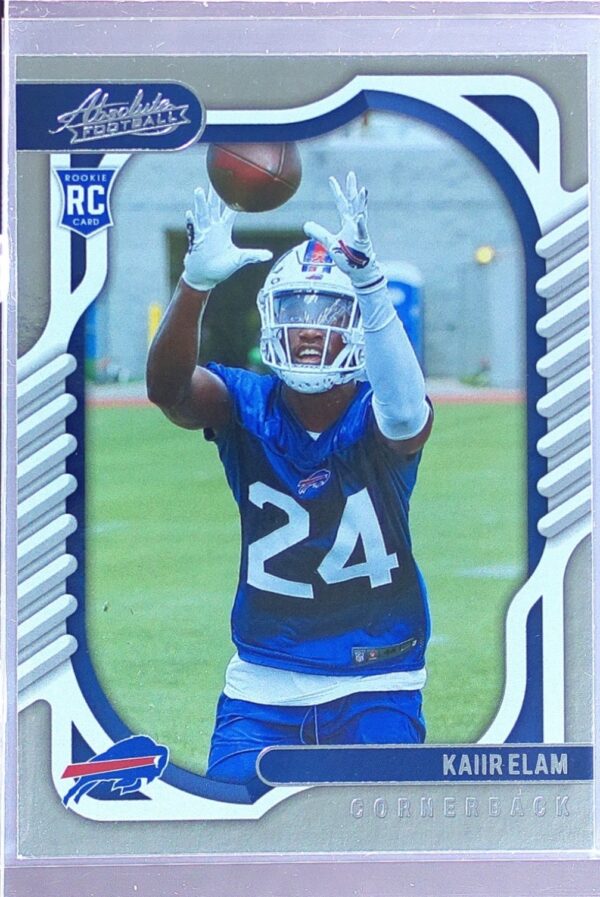 2022 Absolute Kaiir Elam Retail RC #175 Bills