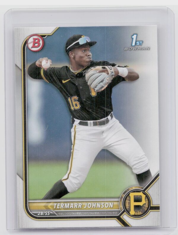 2022 Bowman Draft Termarr Johnson #BD-130 Pirates