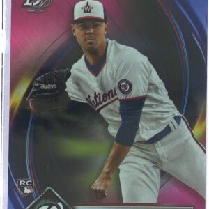 2022 Bowman Platinum Mackenzie Gore Pink /199 RC #59 Nationals