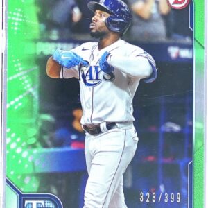 2022 Bowman Randy Arozarena Neon Green /399 #79 Rays