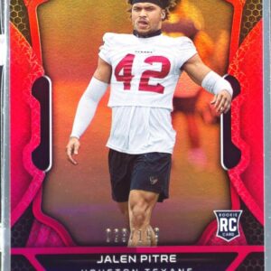 2022 Certified Jalen Pitre RC Mirror Pink /199 #161 Texans