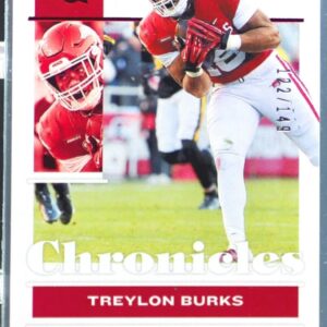 2022 Chronicles Draft Treylon Burks RC Red /149 #13 Razorbacks