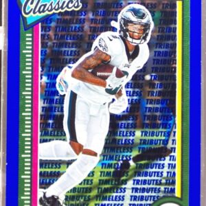 2022 Classics DeVonta Smith Timeless Tributes Blue /125 #79 Eagles