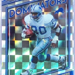 2022 Donruss Barry Sanders #D38 Lions Dominators