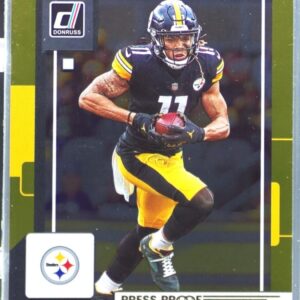 2022 Donruss Chase Claypool Gold Press Proof /50 #216 Steelers