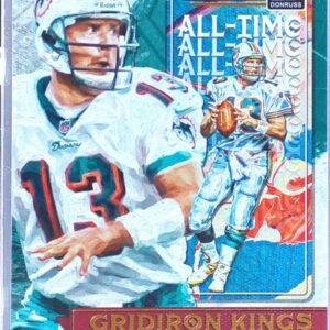 2022 Donruss Dan Marino #AT-11 Dolphins All Time Gridiron Kings