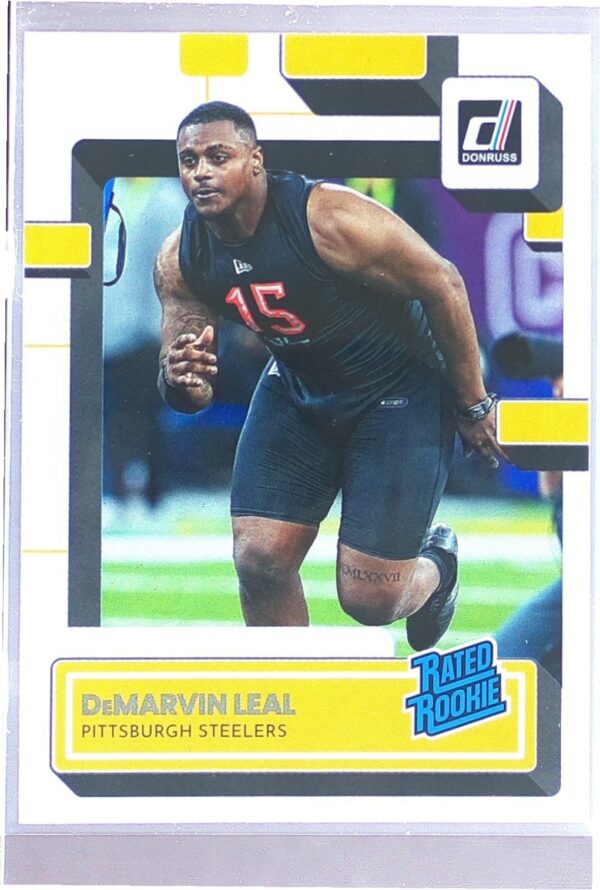 2022 Donruss DeMarvin Leal RC #388 Steelers
