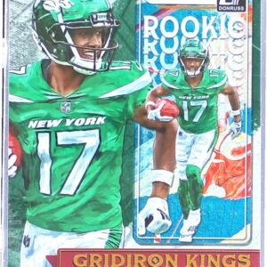 2022 Donruss Garrett Wilson RC #RGK-5 Jets Rookie Gridiron Kings