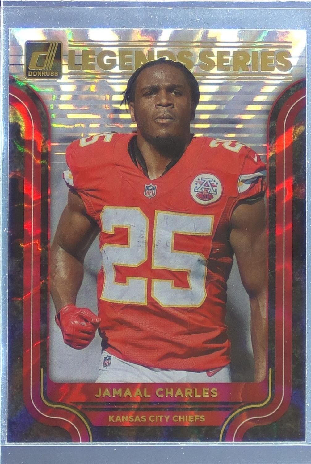 2022 Donruss Jamaal Charles #LS-9 Chiefs The Legends Series